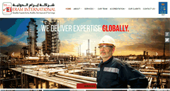 Desktop Screenshot of eram-international.com