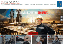 Tablet Screenshot of eram-international.com